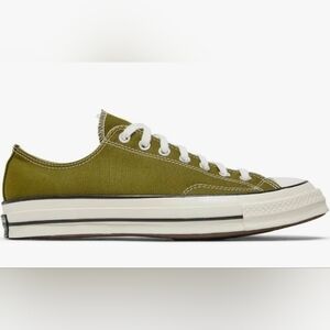 Converse Olive Green Canvas Sneakers